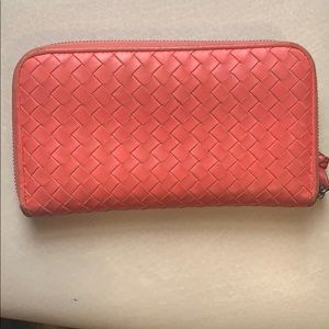 Authentic bottega zippie wallet